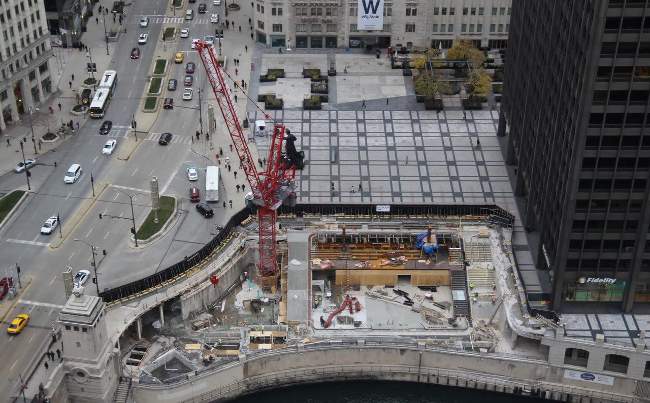 Construction work background